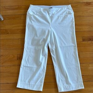 J. Jill White pull on pants Large